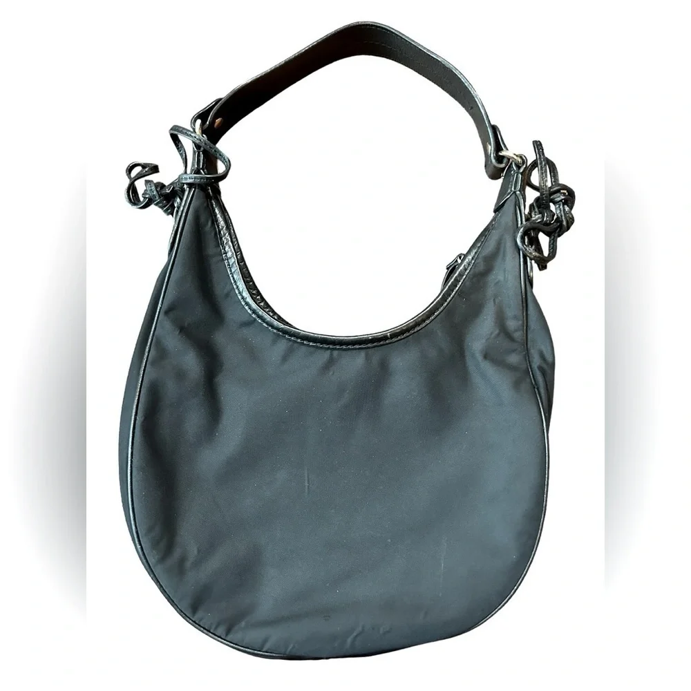 Kate Spade Black Nylon Hobo Shoulder Bag